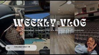 WEEKLY VLOG | moving out , touring atlanta apartments, last min shopping  #atlanta #apartmenttour