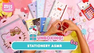 Hello Kitty Stationery Junk Journal ASMR | Hello Kitty Unboxing