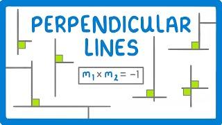 GCSE Maths - Perpendicular Lines