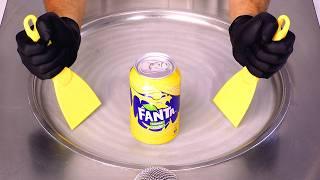 Rolling Fanta for Halloween!  | Ice Cream Rolls (ASMR)