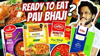 We Found The Best Ready To Eat PAV BHAJI in INDIA | Ready to Eat Pav Bhaji Review