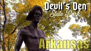 Hiking trails in Arkansas / devil’s den state park