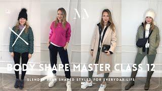 BODY SHAPE MASTER CLASS 12 - PEAR SHAPE EVERYDAY WOMAN STYLING, DOG WALKING, CASUAL CLOTHES