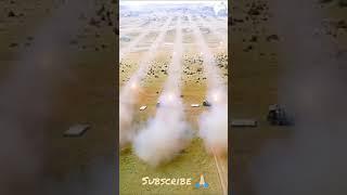 BM-21 MISSILES FIRING ️️#indianarmy #aif #shorts