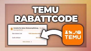 Temu Rabattcode und kostenlos einkaufen - Tutorial