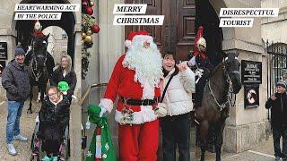 Heartwarming Act by the Police Officer at Horse Guards in London