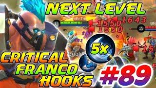 CRITICAL FRANCO HOOKS MONTAGE #89 | #GamEnTrix | MOBILE LEGENDS