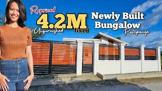 HOUSE TOUR #41: Brand-new Bungalow repriced @4.2Mnego #foryou | LORAHousePH