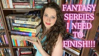 ADULT FANTASY & SCI-FI SERIES I NEED TO FINISH!!!