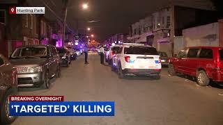 Unidentified man killed after more than 40 shots fired in 'targeted' Philadelphia shooting