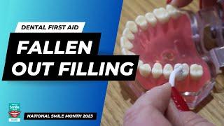 What To Do With A Fallen Out Filling