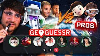 2 GEOGUESSR PROS GEGEN 7 STREAMER! mit Bastighg, Zarbex, Rosemondy, Kroko, SIdney & Willy