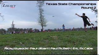 The Disc Golf Guy - Vlog #208 - 2nd Round Texas States w/ Wysocki, Ulibarri, McBeth, McCabe