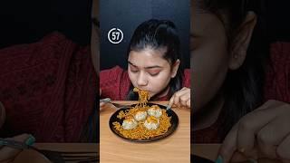 Spicy Maggi And Momos Eating Challenge | Spicy Maggi Competition #shorts #foodchallenge