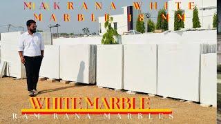 MAKRANA WHITE MARBLE SLABES LOT 18MM. MAKRANA SUPER WHITE MARBLE. INDIAN MARBLE. WHITE MARBLE. MARBL