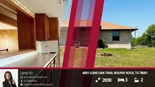 4001 Lone Oak Trail Round Rock, TX 78681 | Lena Vo | Virtual Tours for Realtors