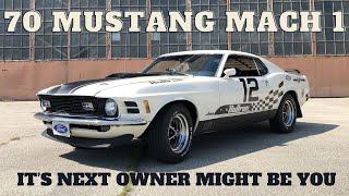 A Nice 1970 Mustang Mach 1 is looking for a good home