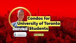 University of Toronto Condos For Sale!