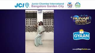 Participant No. 10033 - Chavi Jain | JCI BGC HUNAR 2020 - World's Best Talent