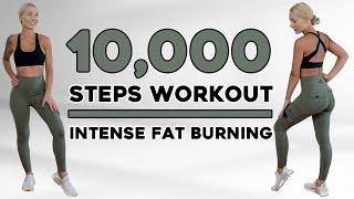 10000 Steps KNEE FRIENDLY Calorie Killer Walking Workout  10k Step Challenge Cardio Workout