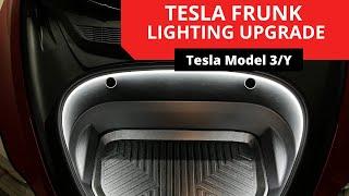 Tesla Model 3/Y LED Strip Light Upgrade