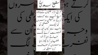 Hazrat Shaikh Saadi | شیخ سعدی