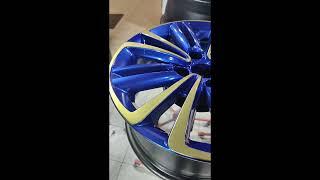 Окраска в два цвета. #tuning #люберцы #покраскадисков #дисколюб #detailing #automobile #тюнинг
