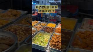 新加坡好抵三餸飯｜港紙$15有找| 唱好新加坡故事￼|This This This Rice #singapore #travel #foodie #asiancity #cheap