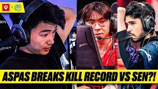 ASPAS BREAKS KILL RECORD?! | s0m Reacts to Sentinels vs Leviatan (VCT 2024: Americas Stage 1)