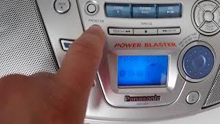 Panasonic RX-ES25 POWER BLASTER  test