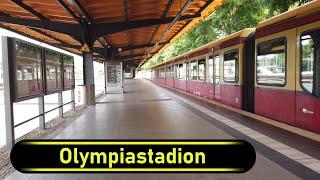 S-Bahn Station Olympiastadion - Berlin  - Walkthrough 