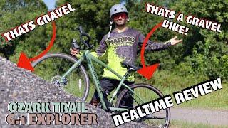 Ozark Trail G.1 Explorer GRAVEL BIKE: REALTIME REVIEW!!!