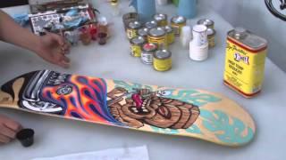 Kustom Kulture Hand Painting with Makoto & Mr. G of Japan