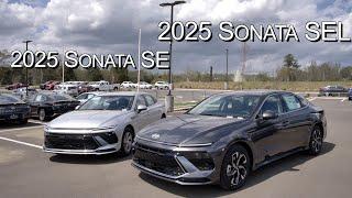 2025 Hyundai Sonata Comparison-SE and the SEL|Hyundai of Cookeville