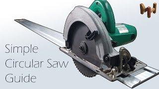 DIY Circular saw guide #원형톱가이드 만들기