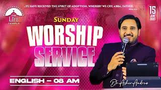 #SundayService English Worship Service live 15-06-2025 || Dr Asher Andrew || The Life Temple