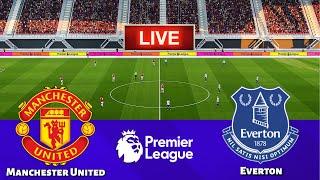 LIVE| Manchester United vs Everton - Premier League 2024/25 | PES 21 Simulation