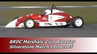 Nick Tandy Winning BRDC Single Seater Race Silverstone 19th March 2005