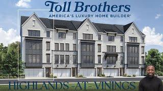 New Homes in Atlanta | Toll Brothers | Highlands At Vinings | $975,000  #atlantarealestate