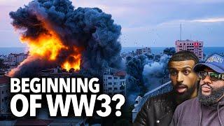 "Is This the Beginning of WW3?" @MyronGainesX Pulls Up To Talk Israel Bombing Oran, Trump Reaction