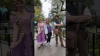 We met Rapunzel and Flynn! #disneyland #tangled #disneycharacters #rapunzel