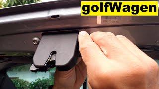 Skoda Octavia 2 tailgate lock replacement