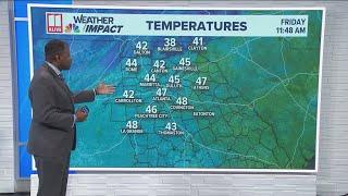 Weather Impact Alert | Sub-freezing temps coming to metro Atlanta