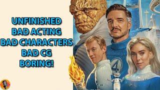 The Fantastic Four First Steps a Mid Mess of Bad CG, Character & Story #fantasticfourfirststeps