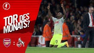 Tor des Monats September? Jhon Cordoba trifft gegen Arsenal!