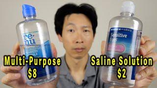 Can You Replace Multi Purpose with Cheaper Saline Solution