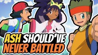 Top 5 Pokemon Trainers Ash Should've NEVER Battled