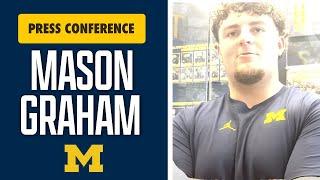 Mason Graham On Increased Snap Count, USC, Michigan Defense Keys | #GoBlue