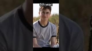 Harry Potter from first year to last #shorts #harrypotter|Credits to @p6tterstyle