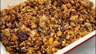 Homemade Granola Recipe | Healthy Sehri Meal Ideas For Weightloss | Quick and Healthy Sehri Recipes